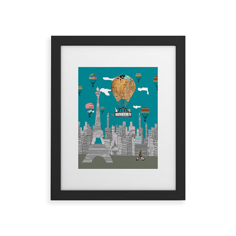 Brian Buckley Adventure Days Paris Framed Art Print