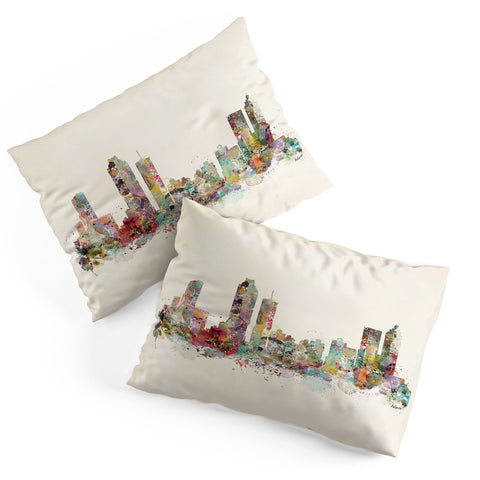 Brian Buckley Atlanta georgia skyline Pillow Shams