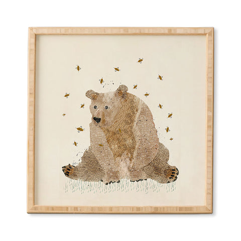 Brian Buckley bear grizzly Framed Wall Art