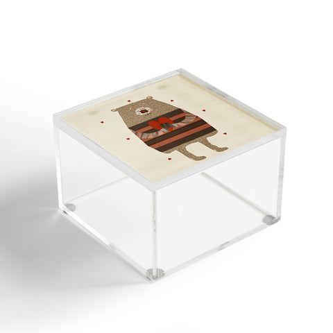 Brian Buckley bear heart Acrylic Box