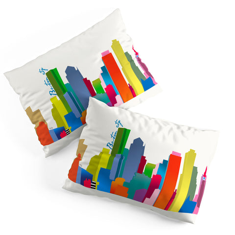 Brian Buckley Boston City Pillow Shams
