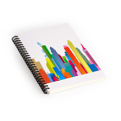 Brian Buckley Boston City Spiral Notebook