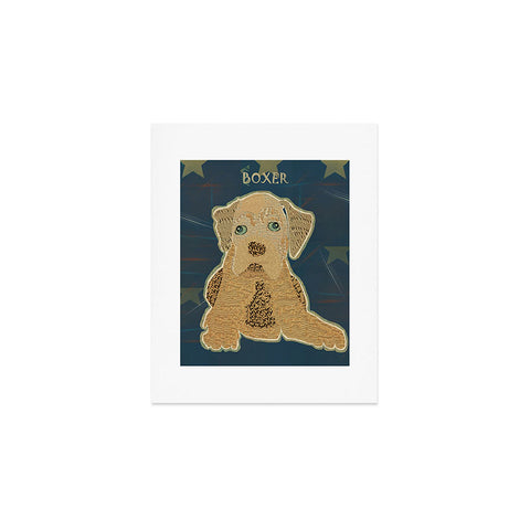 Brian Buckley Boxer Puppy Art Print