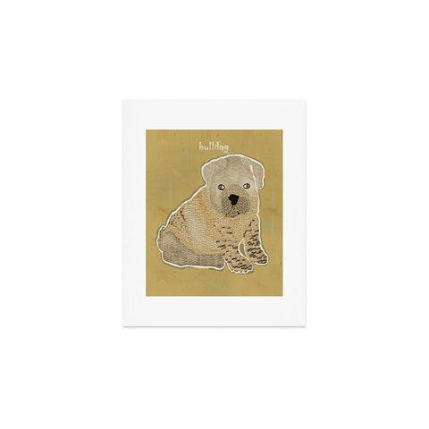 Brian Buckley Bulldog Puppy Art Print