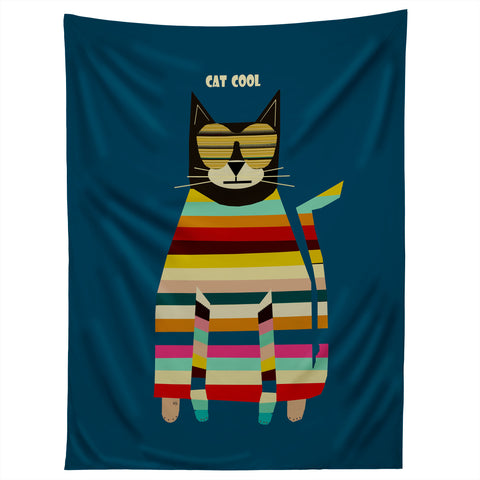 Brian Buckley Cat Cool Tapestry