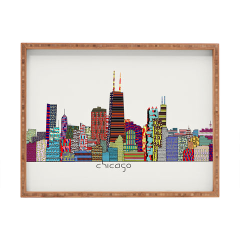 Brian Buckley Chicago City Rectangular Tray