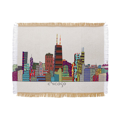 Brian Buckley Chicago City Throw Blanket