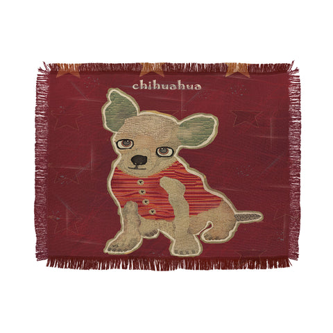 Brian Buckley Chihuahua Puppy Throw Blanket