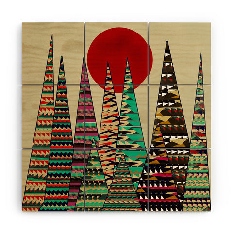 Brian Buckley Cinnamon Moon Wood Wall Mural