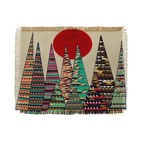 Brian Buckley Cinnamon Moon Throw Blanket