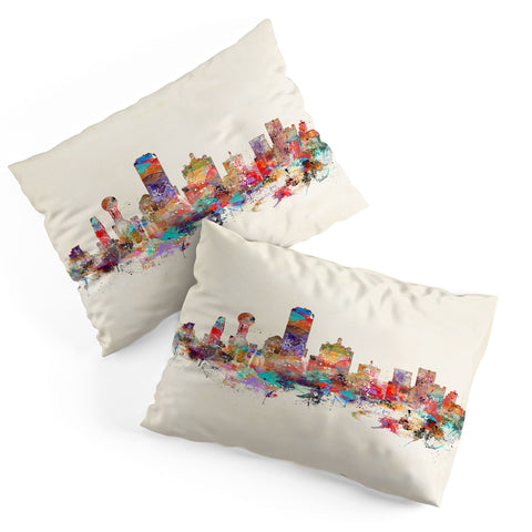 Brian Buckley dallas texas skyline Pillow Shams