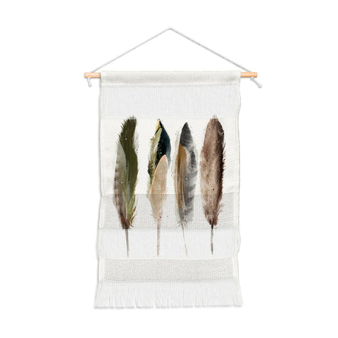 Brian Buckley earth feathers Wall Hanging Portrait