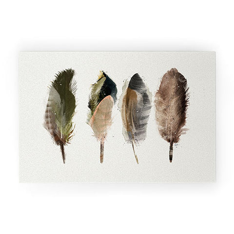 Brian Buckley earth feathers Welcome Mat