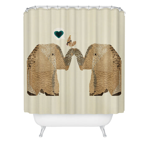 Brian Buckley elelove Shower Curtain