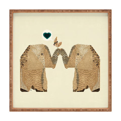 Brian Buckley elelove Square Tray