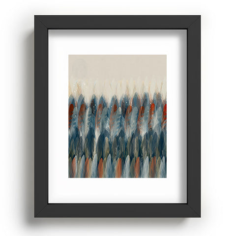 Brian Buckley feather moon Recessed Framing Rectangle