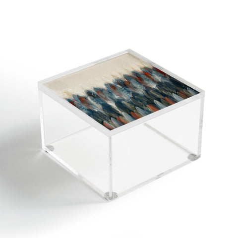 Brian Buckley feather moon Acrylic Box