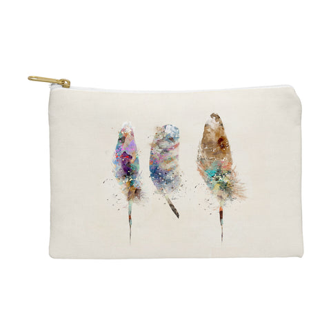 Brian Buckley free feathers Pouch