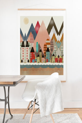 Brian Buckley good morning sunrise Art Print And Hanger