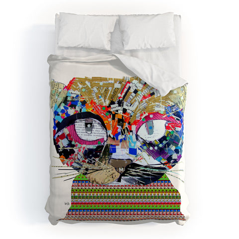Brian Buckley Gooseberry Cat Duvet Cover