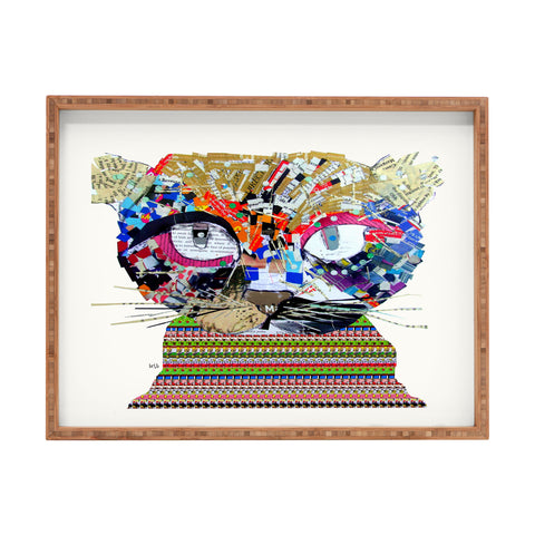 Brian Buckley Gooseberry Cat Rectangular Tray