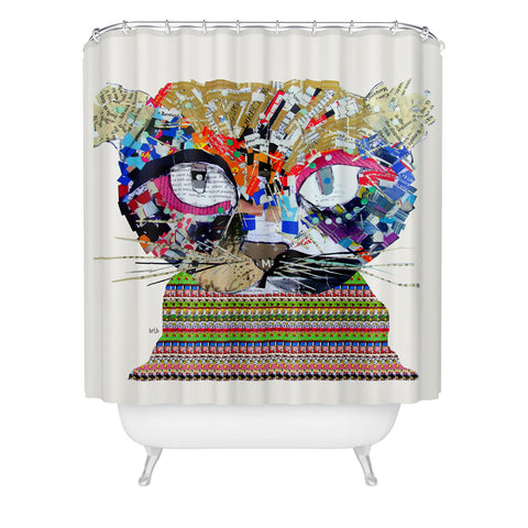 Brian Buckley Gooseberry Cat Shower Curtain
