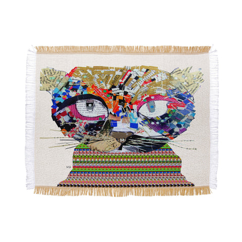 Brian Buckley Gooseberry Cat Throw Blanket