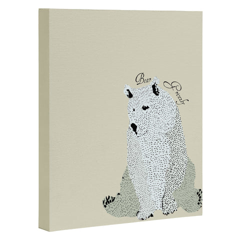 Brian Buckley Grizzly Bear Art Canvas