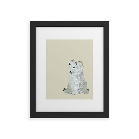 Brian Buckley Grizzly Bear Framed Art Print