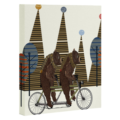 Brian Buckley Grizzly Days Lets Tandem Art Canvas