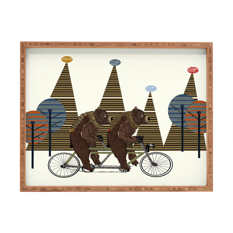 Brian Buckley Grizzly Days Lets Tandem Rectangular Tray