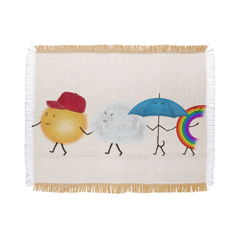 Brian Buckley happy days I Throw Blanket