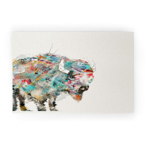 Brian Buckley into the wild the buffalo Welcome Mat