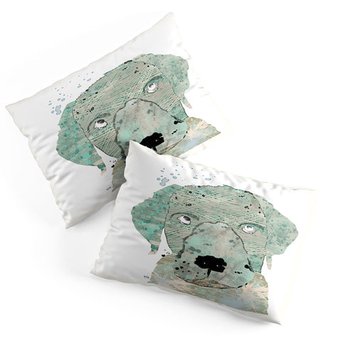 Brian Buckley Labrador Graffiti Pillow Shams