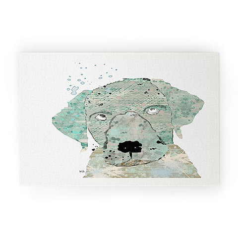 Brian Buckley Labrador Graffiti Welcome Mat