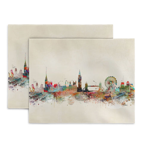 Brian Buckley london city skyline Placemat