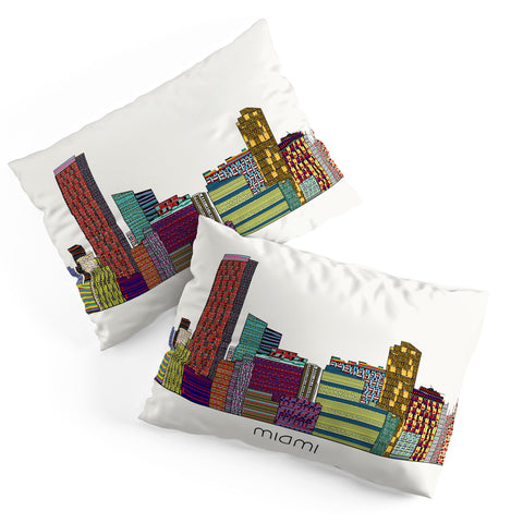 Brian Buckley Miami City Pillow Shams