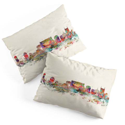 Brian Buckley nashville tennessee skyline Pillow Shams