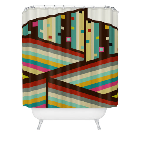 Brian Buckley Neopolitian Shower Curtain