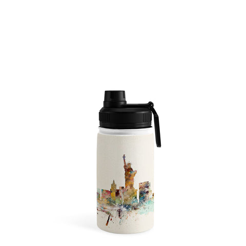 Brian Buckley new york city skyline Water Bottle