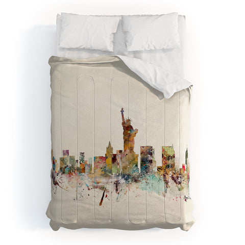 Brian Buckley new york city skyline Comforter