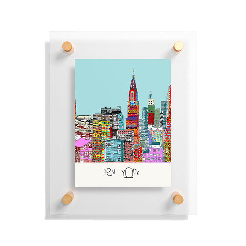 Brian Buckley New York Living Floating Acrylic Print