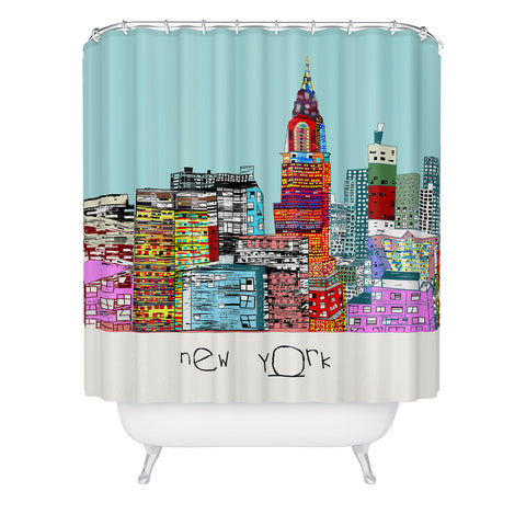 Brian Buckley New York Living Shower Curtain
