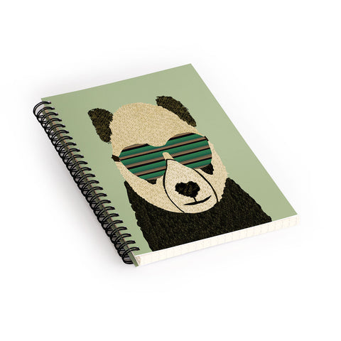 Brian Buckley Panda Cool Spiral Notebook