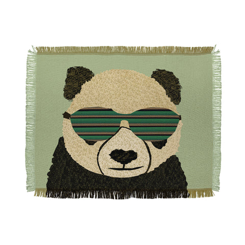 Brian Buckley Panda Cool Throw Blanket
