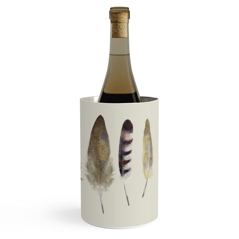 Brian Buckley peace song feathers Wine Chiller
