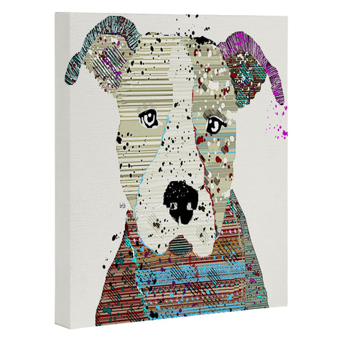 Brian Buckley Pit Bull Graffiti Art Canvas
