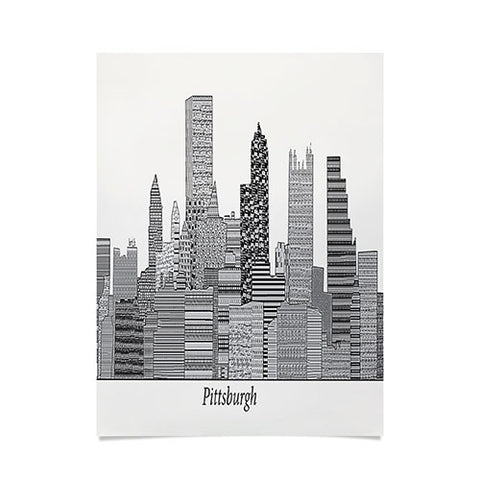Brian Buckley Pittsburgh City Poster