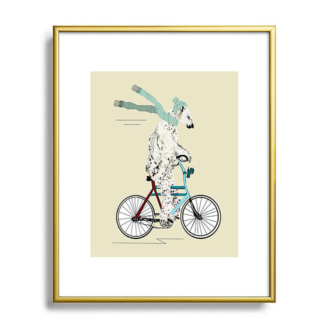 Brian Buckley Polar Bear Days Metal Framed Art Print