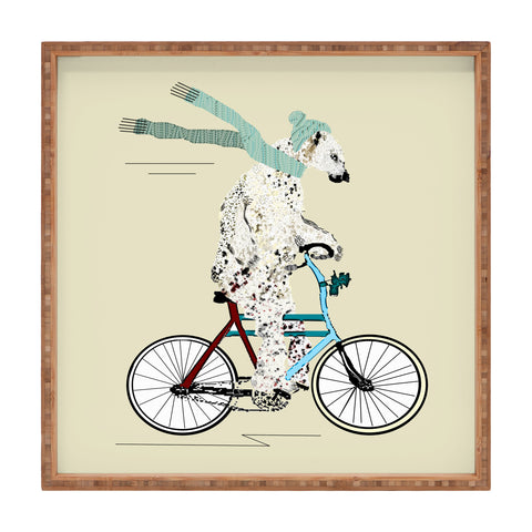 Brian Buckley Polar Bear Days Square Tray